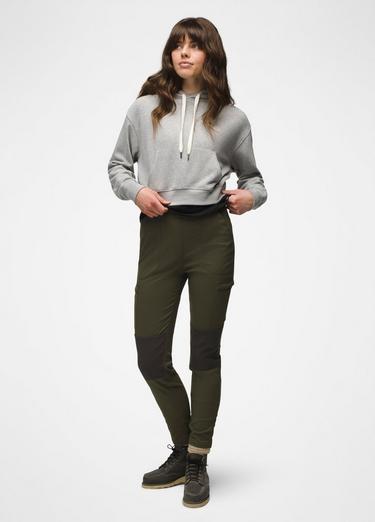 Cozy Up Crop Hoodie, Color: Heather Grey, image 16