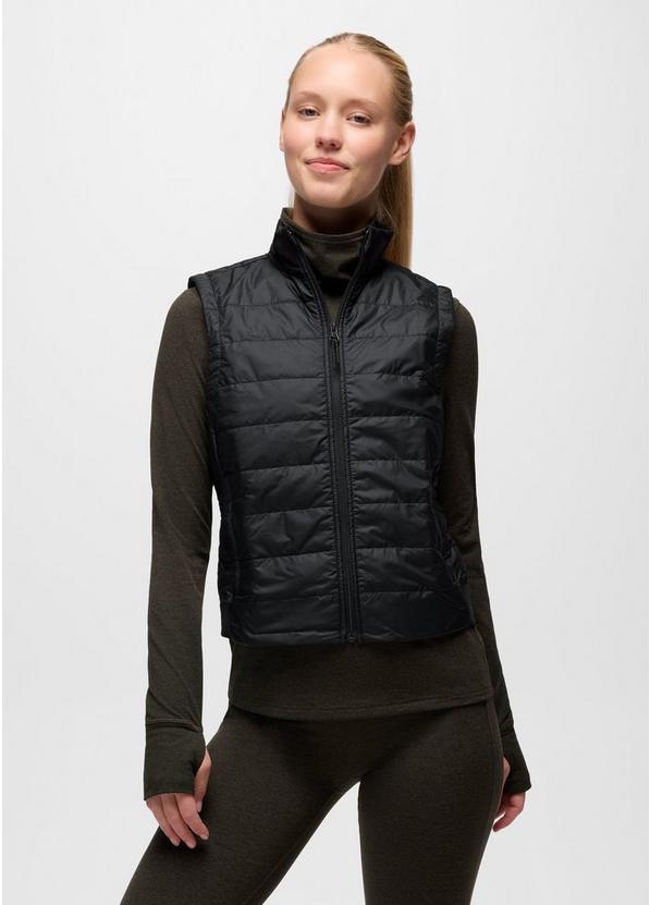 Insulated Ice Flow Vest, Color: Black, image 8