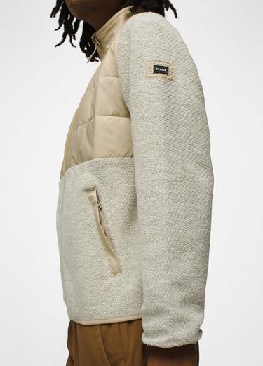 Wooly Bird Fleece Full Zip, Color: Sandstone, image 3