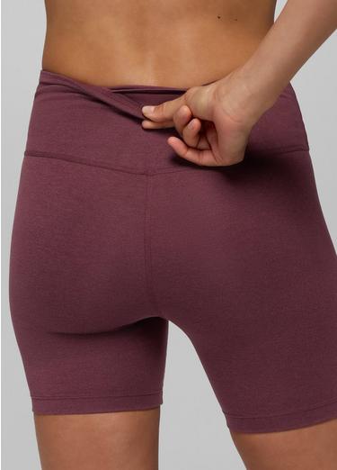 Heavana 6" Short, Color: Deep Vino Heather, image 4