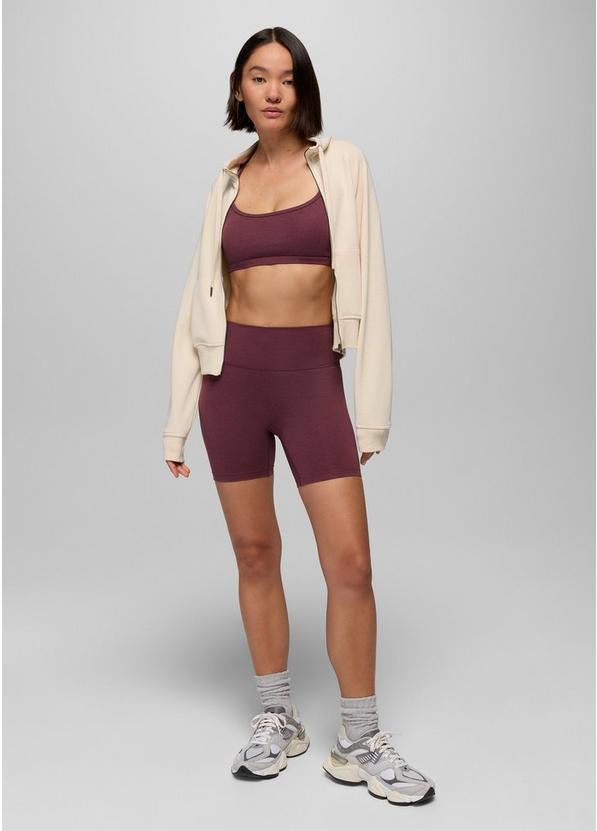 Heavana 6" Short, Color: Deep Vino Heather, image 5