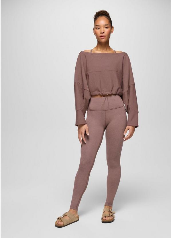Heavana Pocket Legging, Color: Carob Heather, image 3