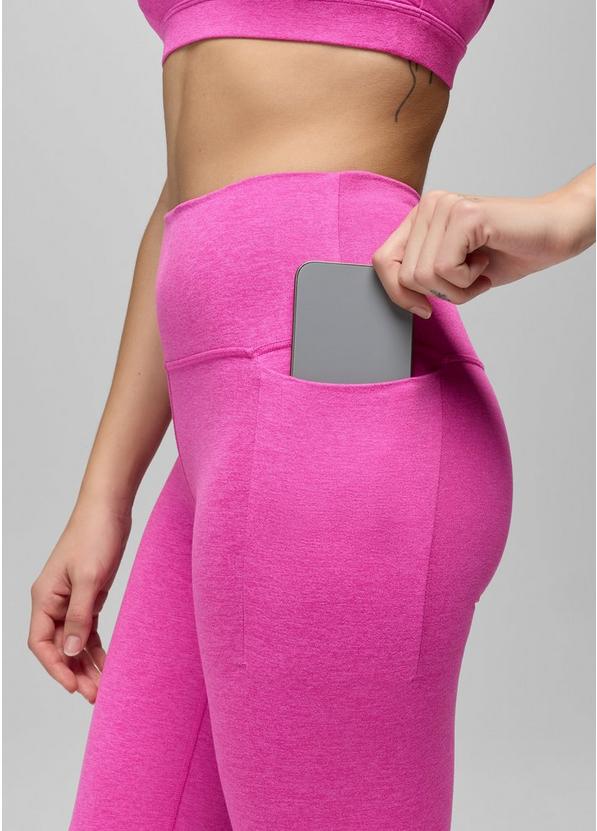 Heavana Pocket Legging, Color: Berry Beam Heather, image 3