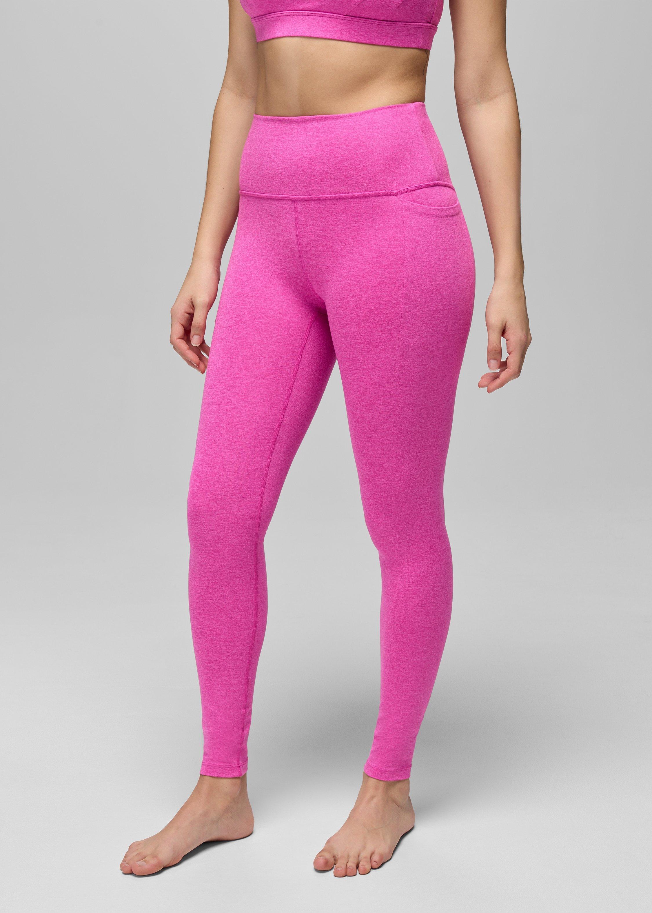 Womens prAna Heavana&trade; Pocket Legging - Berry Beam Heather