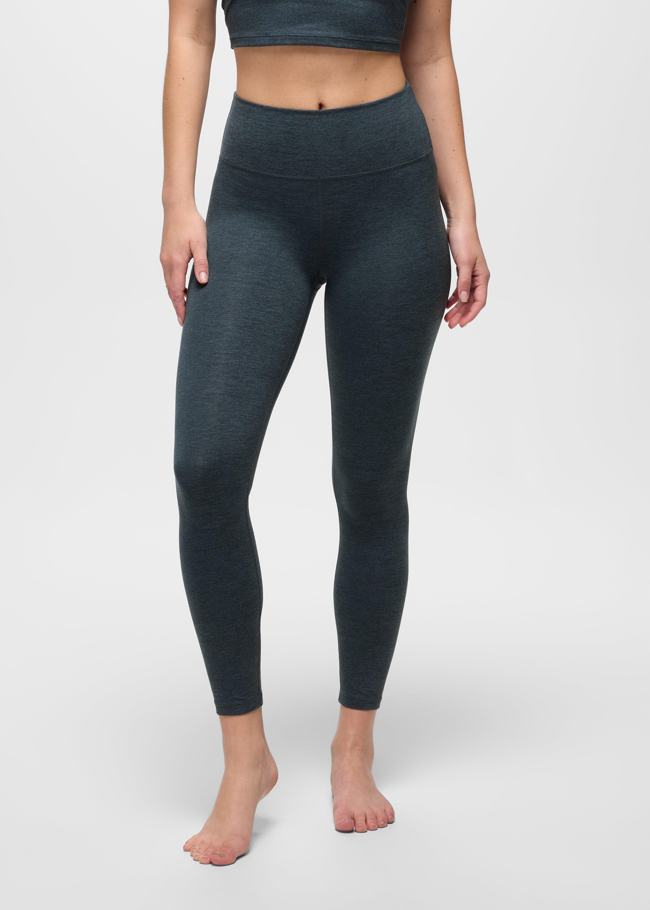Womens prAna Heavana&trade; 7/8 Legging - Stormy Night Heather