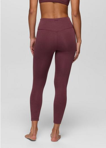 Heavana 7/8 Legging, Color: Deep Vino Heather, image 2