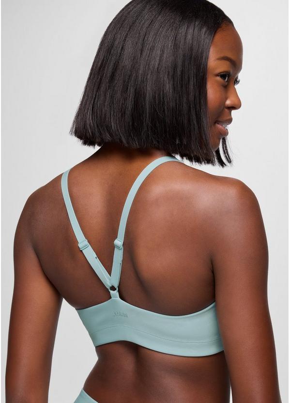 prAna Sculpt  Adjustable Bra, Color: Saltwater, image 3