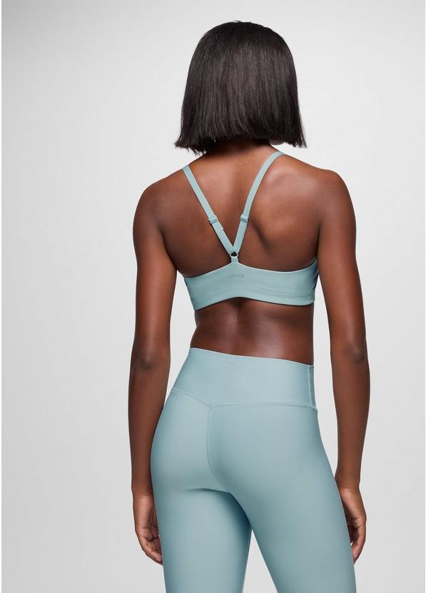 prAna Sculpt  Adjustable Bra, Color: Saltwater, image 2