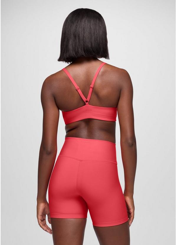 prAna Sculpt  Adjustable Bra, Color: Rose Fire, image 2