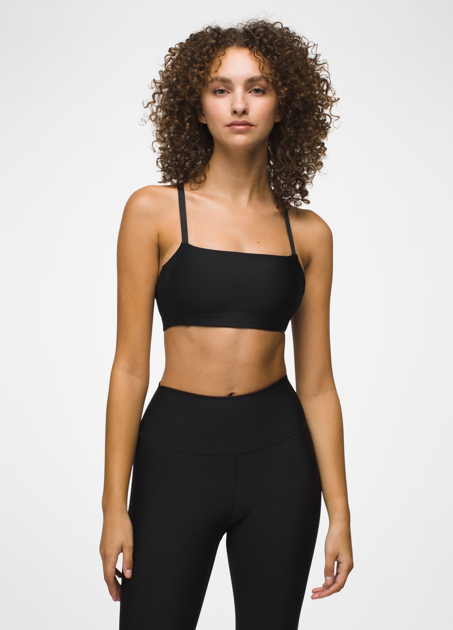 Womens prAna Sculpt™ Adjustable Bra - Black