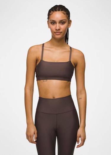 prAna Sculpt  Adjustable Bra, Color: Light Espresso, image 1
