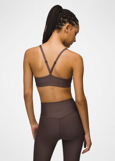 prAna Sculpt  Adjustable Bra, Color: Light Espresso, image 3