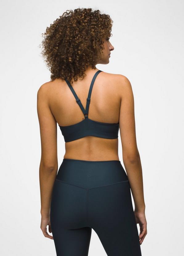 prAna Sculpt  Adjustable Bra, Color: Stormy Night, image 2