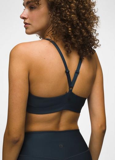 prAna Sculpt  Adjustable Bra, Color: Stormy Night, image 7