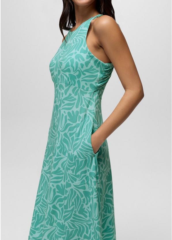 Jewel Lake Summer Dress, Color: Sea Glass Seaweed, image 5