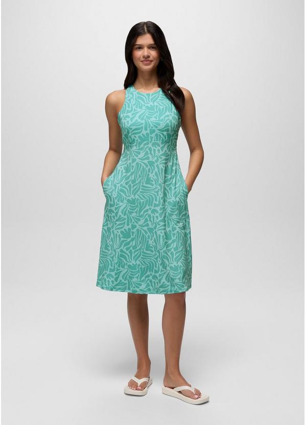 Jewel Lake Summer Dress, Color: Sea Glass Seaweed, image 6