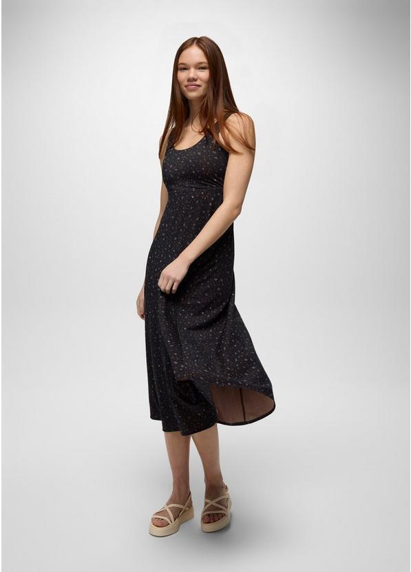 Lata Beach Dress, Color: Black Springtime, image 5