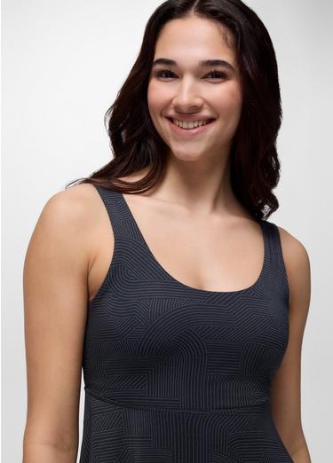 Lata Beach Dress, Color: Shadow Linea, image 3