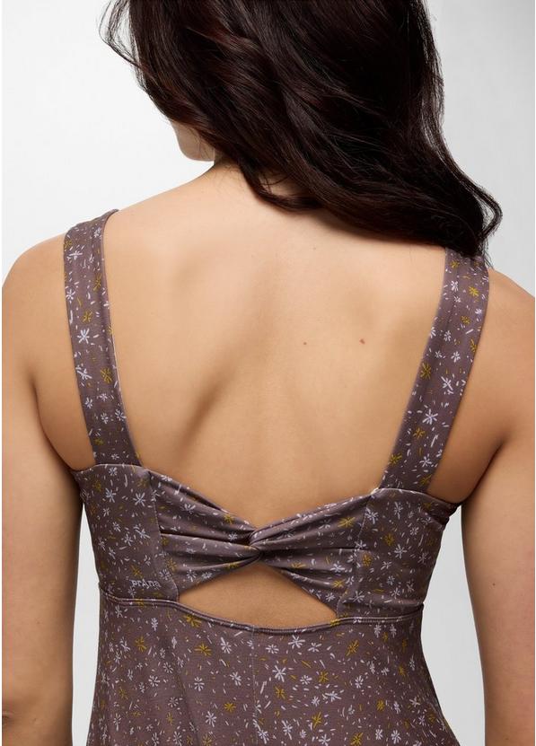 Lata Beach Dress, Color: Carob Springtime, image 4