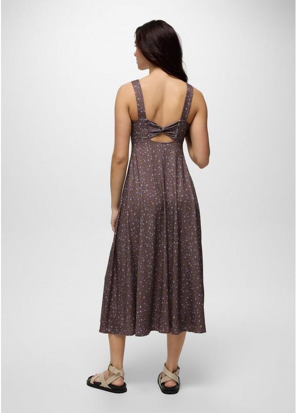 Lata Beach Dress, Color: Carob Springtime, image 2
