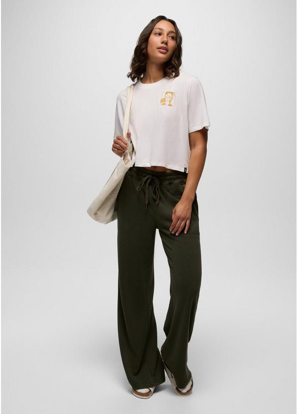 Everyday Graphic Crop tee, Color: Soft White Storybook, image 5