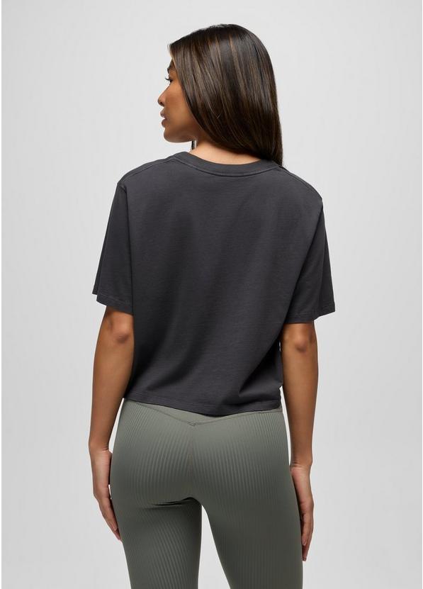 Everyday Graphic Crop tee, Color: Nori Breathe, image 2