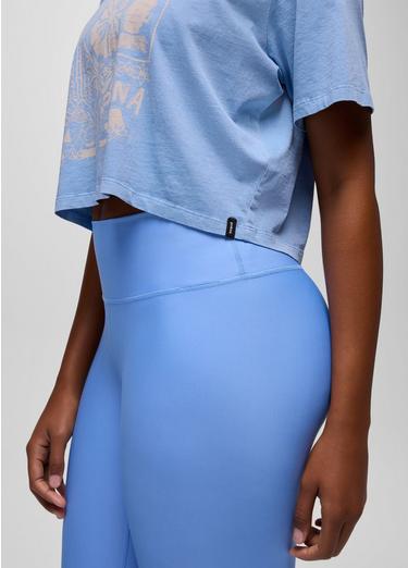 Everyday Graphic Crop tee, Color: Blue Vibes Reach Higher, image 4