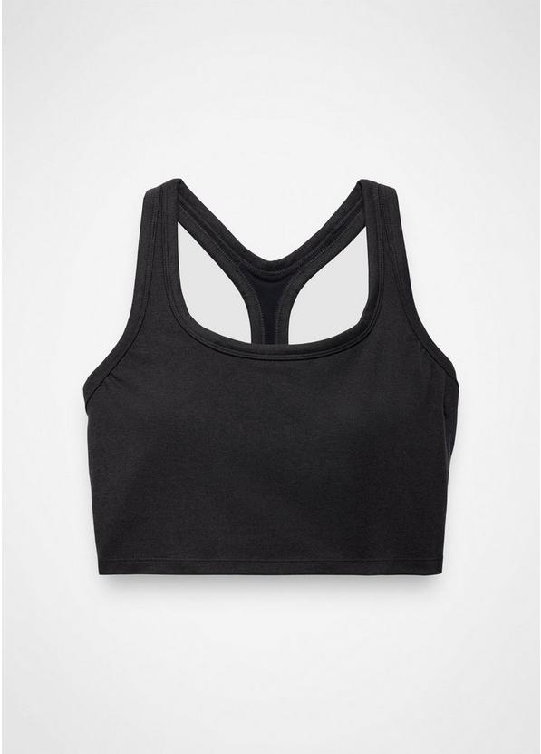 Heavana Racerback Bralette, Color: Black Heather, image 6