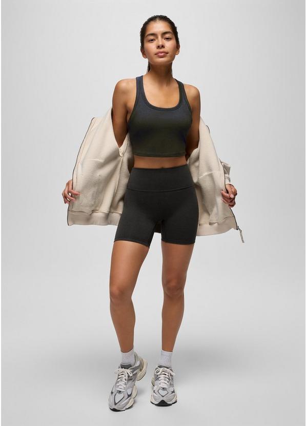 Heavana Racerback Bralette, Color: Black Heather, image 5