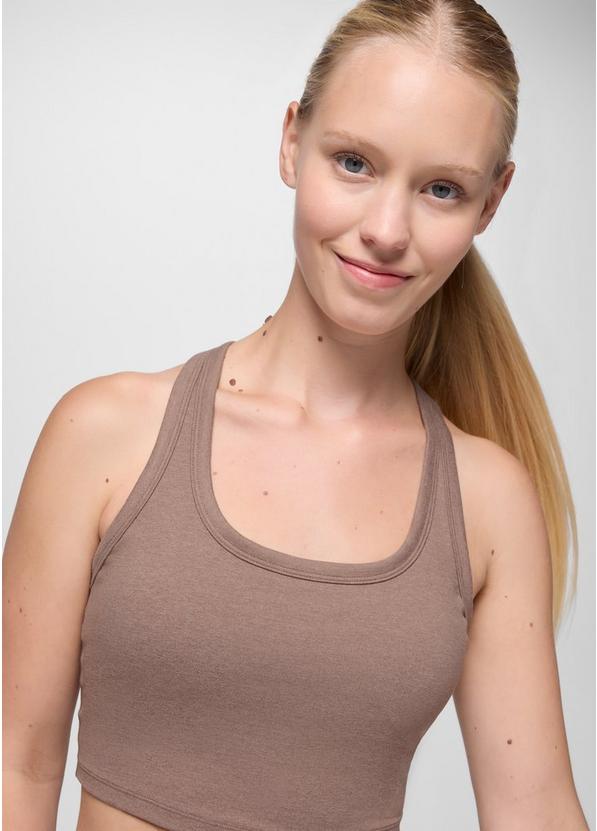 Heavana Racerback Bralette, Color: Carob Heather, image 3