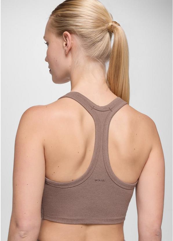 Heavana Racerback Bralette, Color: Carob Heather, image 4