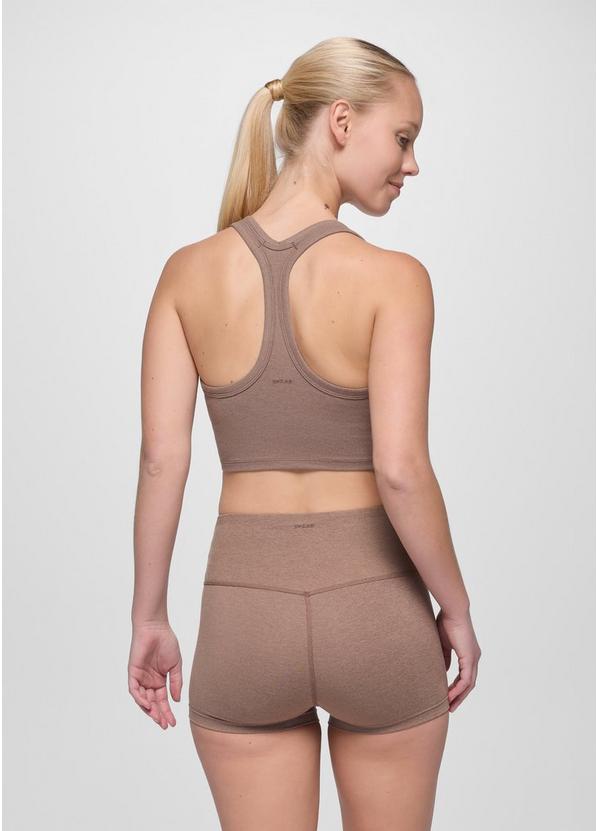 Heavana Racerback Bralette, Color: Carob Heather, image 2