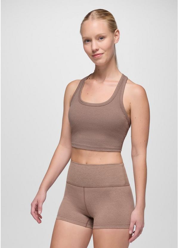 Heavana Racerback Bralette, Color: Carob Heather, image 1