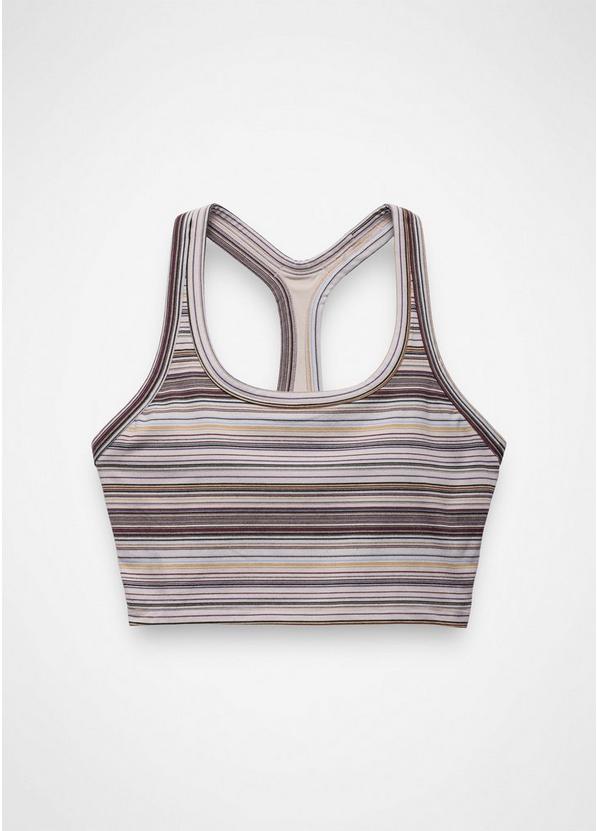 Heavana Racerback Bralette, Color: Almond Microstripe, image 6