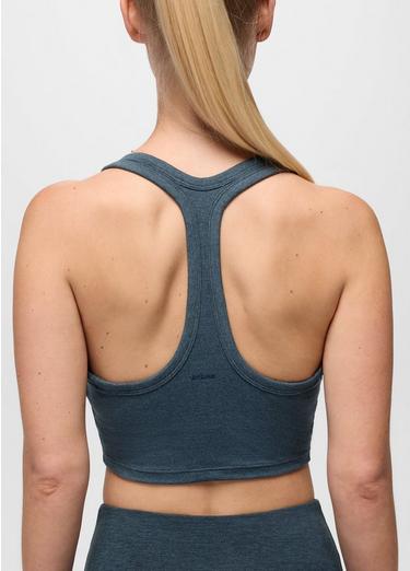 Heavana Racerback Bralette, Color: Stormy Night Heather, image 7