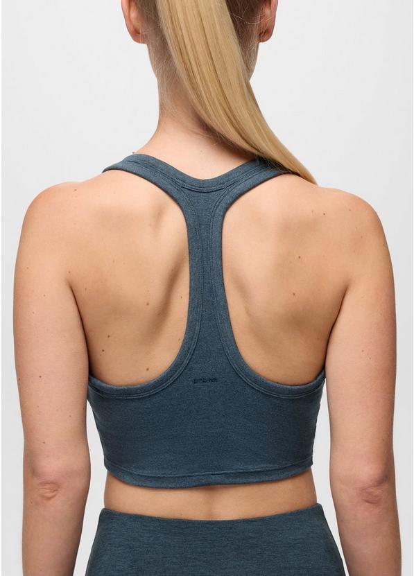 Heavana Racerback Bralette, Color: Stormy Night Heather, image 4