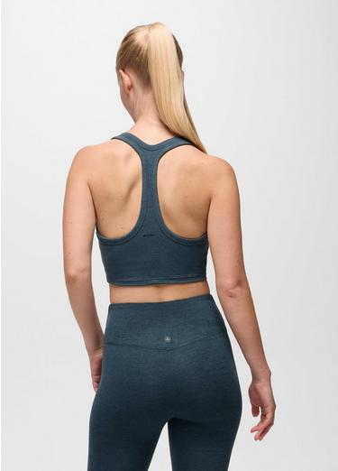 Heavana Racerback Bralette, Color: Stormy Night Heather, image 6