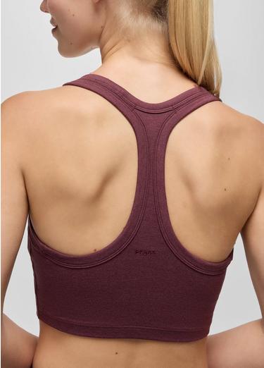 Heavana Racerback Bralette, Color: Deep Vino Heather, image 2