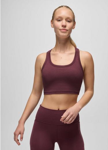 Heavana Racerback Bralette, Color: Deep Vino Heather, image 1