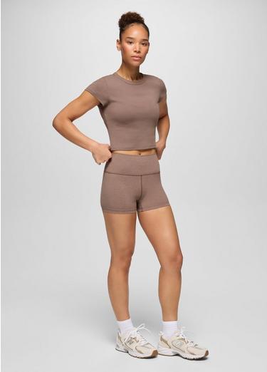 Heavana 2.5" Short, Color: Carob Heather, image 4