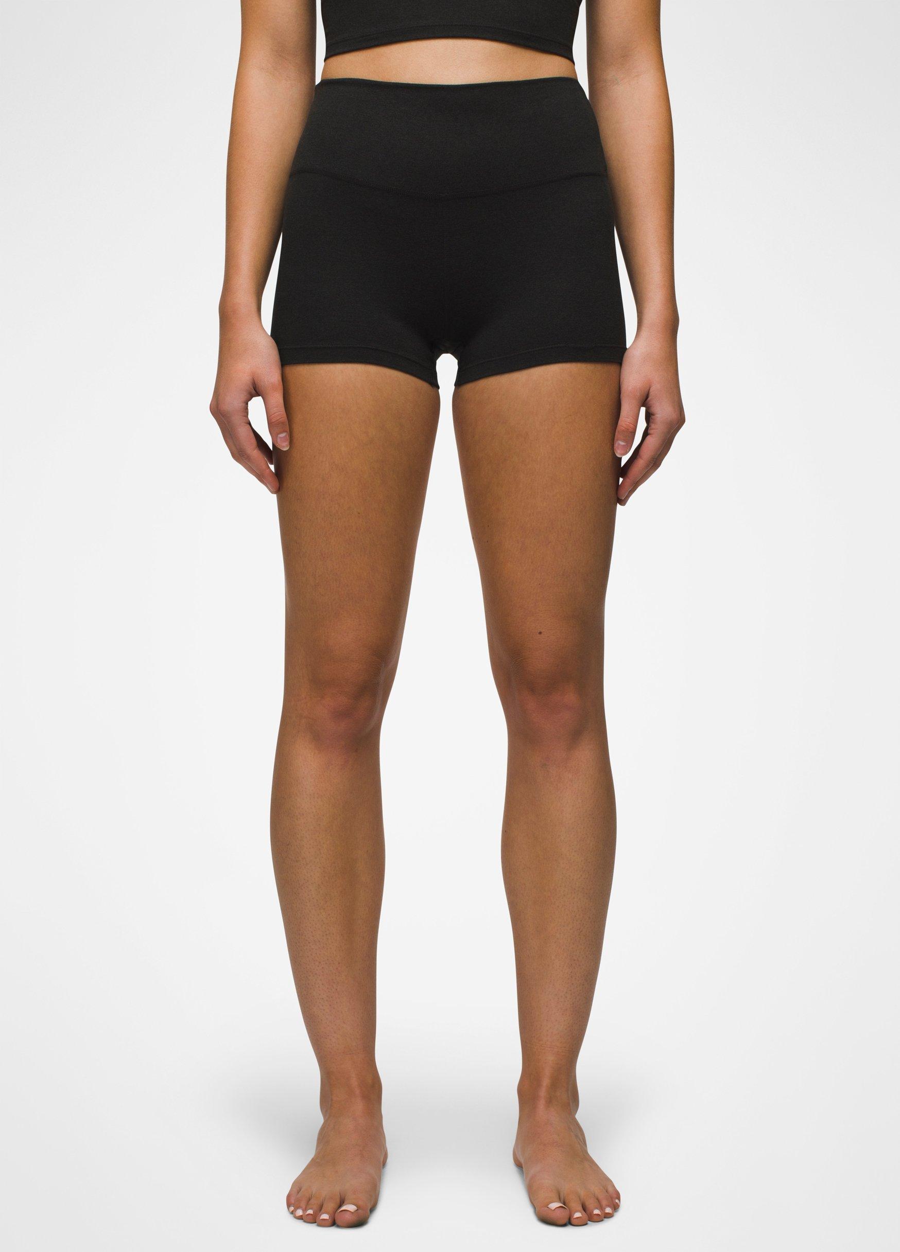 Womens prAna Heavana&trade; 2.5" Short - Black Heather