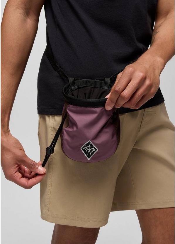 prAna Originals Chalk Bag, Color: Vino Colorblock, image 2