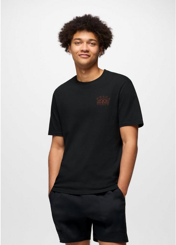 prAna Universal Truth Graphic Tee, Color: Black, image 1