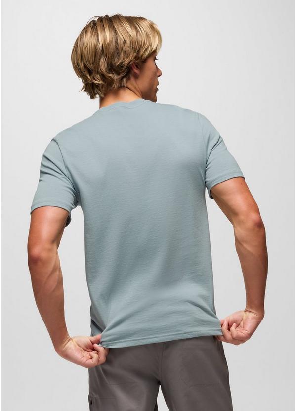 prAna Universal Truth Graphic Tee, Color: Quarry, image 2
