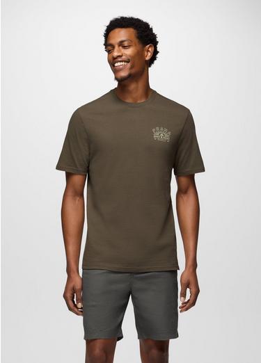 prAna Universal Truth Graphic Tee, Color: Mud, image 1