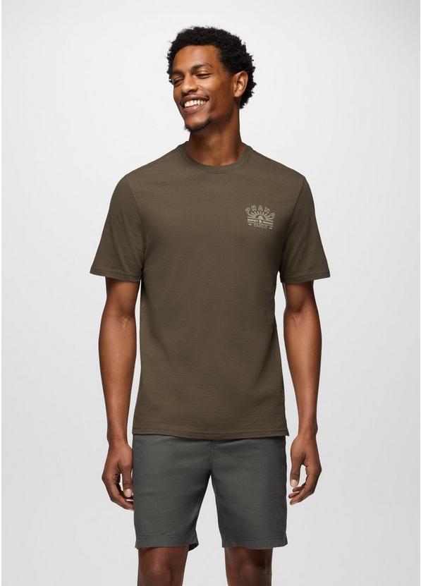 prAna Universal Truth Graphic Tee, Color: Mud, image 1