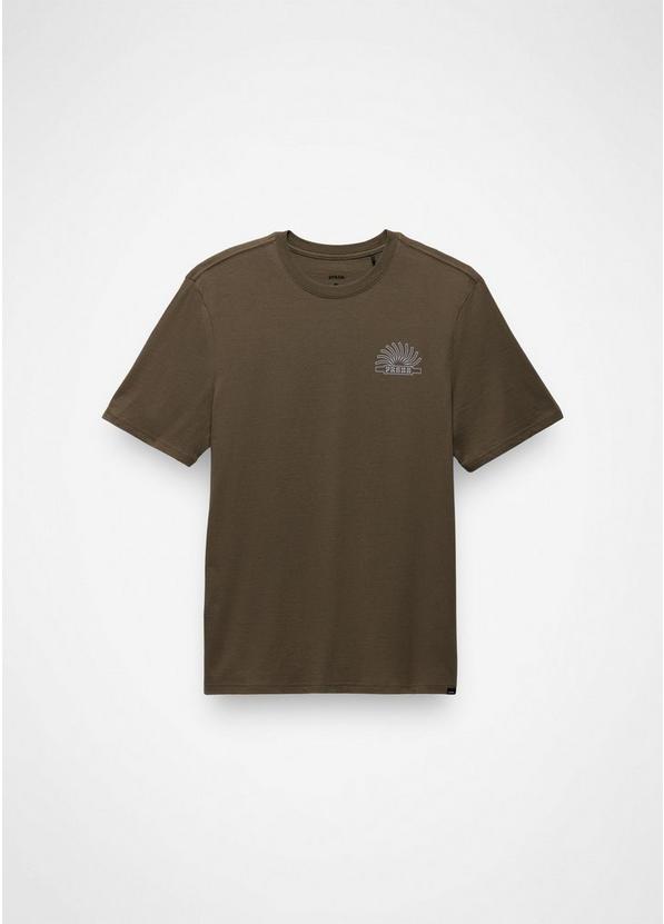 prAna Lands Beginning Short Sleeve Tee, Color: Mud, image 7