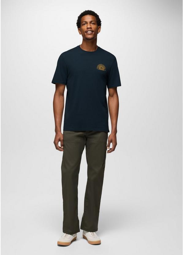 prAna Lands Beginning Short Sleeve Tee, Color: Stormy Night, image 5