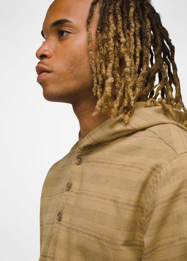 Westbrook Hooded Flannel, Color: Nomad, image 3