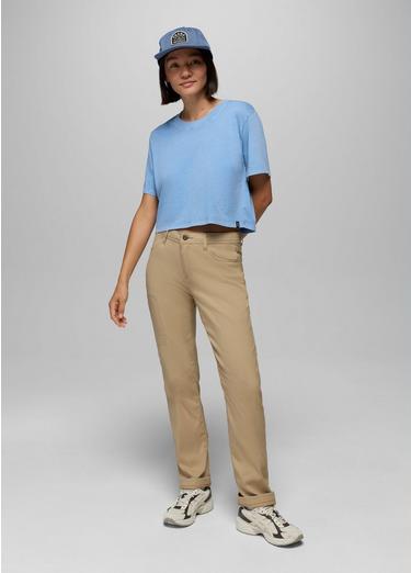 Stretch Zion Halle Mid Rise Straight Pant, Color: Sandbar, image 9
